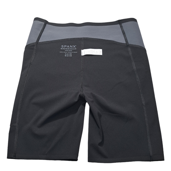 SPANX Women's Every Wear Bike Shorts With Small Pocket Very Black Size Medium - Picture 9 of 16